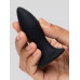 Черная анальная вибропробка Sensation Rechargeable Vibrating Butt Plug - 8,9 см.