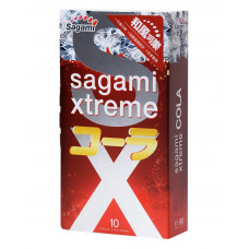 Ароматизированные презервативы Sagami Xtreme Cola - 10 шт.