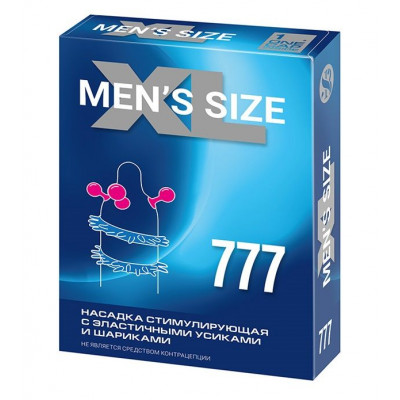 Стимулирующая насадка на пенис MEN SIZE 777