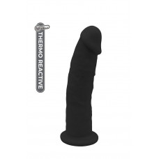 Черный реалистичный фаллоимитатор DILDO 7.5INCH BLACK - 19 см.