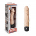 Телесный вибратор-реалистик 6.5  Girthy Realistic Vibrator - 19 см.