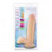 Телесный фаллоимитатор 7 inch Sensa Feel Dildo - 17,8 см.