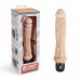 Телесный вибратор-реалистик 8  Girthy Realistic Vibrator - 24,5 см.