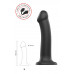 Черный фаллос на присоске Silicone Bendable Dildo L - 19 см.