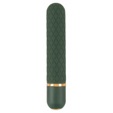 Зеленый мини-вибратор Luxurious Bullet Vibrator - 12,6 см.