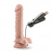 Телесный вибратор-реалистик Dr. James 9 Inch Vibrating Cock - 22,8 см.