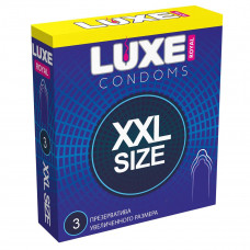 Презервативы увеличенного размера LUXE Royal XXL Size - 3 шт.