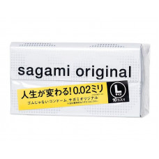 Презервативы Sagami Original 0.02 L-size увеличенного размера - 10 шт.