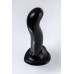 Черный стимулятор для пар P G-Spot Dildo Size M - 18 см.