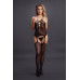 Эффектный комбинезон со стразами Suspender Rhinestone Bodystocking