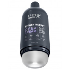 Мастурбатор в бутылке Shower Therapy Deep Cream