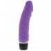 Фиолетовый вибратор-реалистик PURRFECT SILICONE CLASSIC 6.5INCH - 16,5 см.