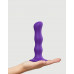 Фиолетовая насадка Strap-On-Me Dildo Geisha Balls size M