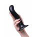 Черный стимулятор для пар P G-Spot Dildo Size L - 19 см.